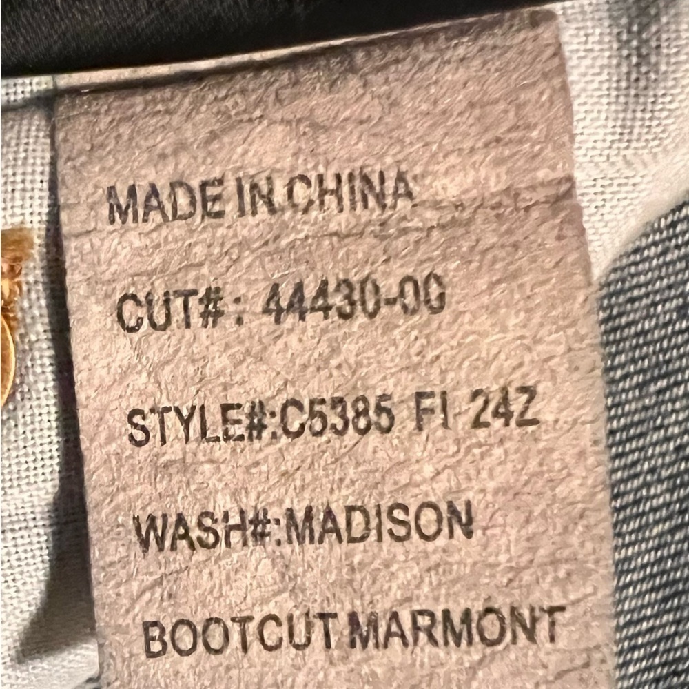 William Rast Bootcut Madison Size 25 Jeans - Picture 6 of 6